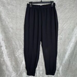 14th & Union Black Jogger Dress Pants Size S Elastic Waist Work Career Casual
